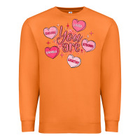 Carrot you are enough valentines day Premium Sweatshirt - LillyAllenDesigns
