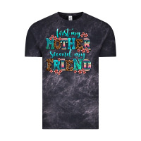 Cloud Black first my mother second my friend Vintage Tee - AdoDesignShop
