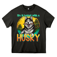 Asphalt life is better with a husky Heavy Core Tee - texasbilliewilder