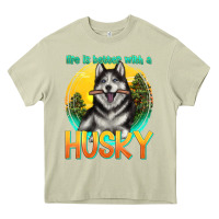 Mossy life is better with a husky Heavy Core Tee - texasbilliewilder