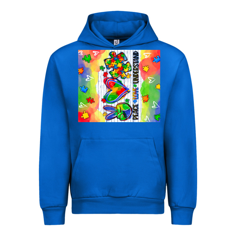Peace Love Understand Urban Hoodie by CowGirlArtShop | Teevron