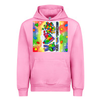 Fuchsia Pink peace love understand Urban Hoodie - CowGirlArtShop
