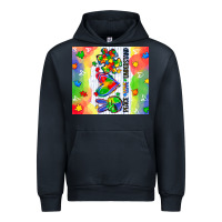 Navy peace love understand Urban Hoodie - CowGirlArtShop