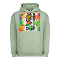 Pigment Oil Green peace love understand Urban Hoodie - CowGirlArtShop