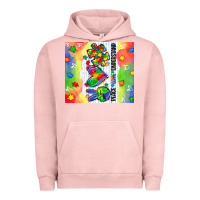 Pigment Salmon peace love understand Urban Hoodie - CowGirlArtShop