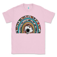 Bubblegum Pink soccer rainbow Classic Tee - Artiststas
