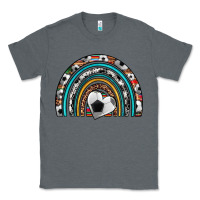 Charcoal Heather soccer rainbow Classic Tee - Artiststas
