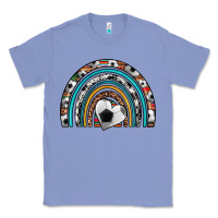 Colony Blue soccer rainbow Classic Tee - Artiststas