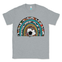 Heather Grey soccer rainbow Classic Tee - Artiststas