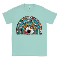Seafoam soccer rainbow Classic Tee - Artiststas
