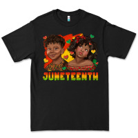 Black juneteenth with afro black kids Premium Tee - texasbilliewilder