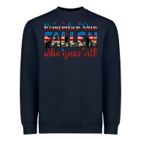 Navy remember our fallen who gave all Heavyweight Sweatshirt - JahusDesignShop
