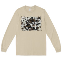 Mushroom cowhide background Long Sleeve Tee - BarkalooDesign