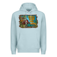 Blue Mist just a small town girl Premium Hoodie - RanaPortraitStore