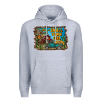 Heather Grey just a small town girl Premium Hoodie - RanaPortraitStore