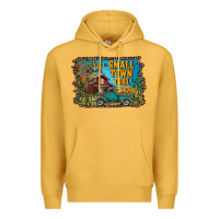 Mustard just a small town girl Premium Hoodie - RanaPortraitStore