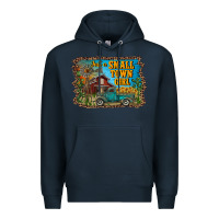 Navy just a small town girl Premium Hoodie - RanaPortraitStore