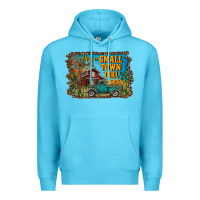 Ocean Blue just a small town girl Premium Hoodie - RanaPortraitStore