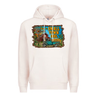 Pale Pink just a small town girl Premium Hoodie - RanaPortraitStore