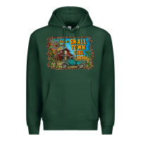 Sports Green just a small town girl Premium Hoodie - RanaPortraitStore