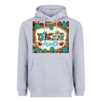 Heather Grey teacher mode tumbler Heavyweight Hoodie - BundleAndBundleShop