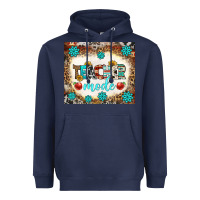 Navy teacher mode tumbler Heavyweight Hoodie - BundleAndBundleShop