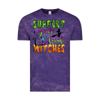 Cloud Purple support your local witches Vintage Tee - BundleAndBundleShop