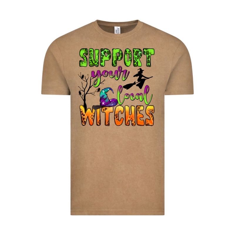 Support Your Local Witches Vintage Tee by BundleAndBundleShop | Teevron