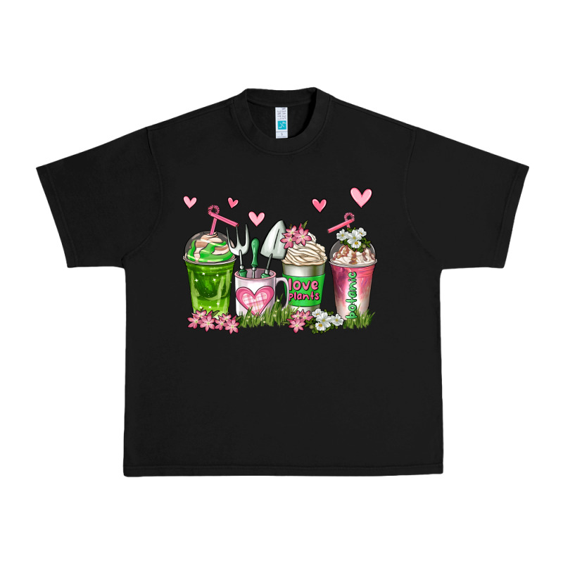 Botanic Coffee Cups Urban Heavy Tee by AdoDesignShop | Teevron