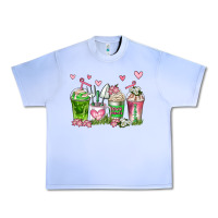 Grape Ice botanic coffee cups Urban Heavy Tee - AdoDesignShop