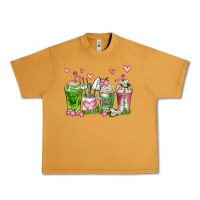 Peanut Butter botanic coffee cups Urban Heavy Tee - AdoDesignShop
