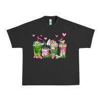 Pigment Black botanic coffee cups Urban Heavy Tee - AdoDesignShop