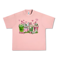 Salmon botanic coffee cups Urban Heavy Tee - AdoDesignShop