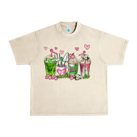Sandshell botanic coffee cups Urban Heavy Tee - AdoDesignShop