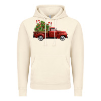 Vintage Artic christmas trees truck Vintage Hoodie - FaDigitalArtStudio