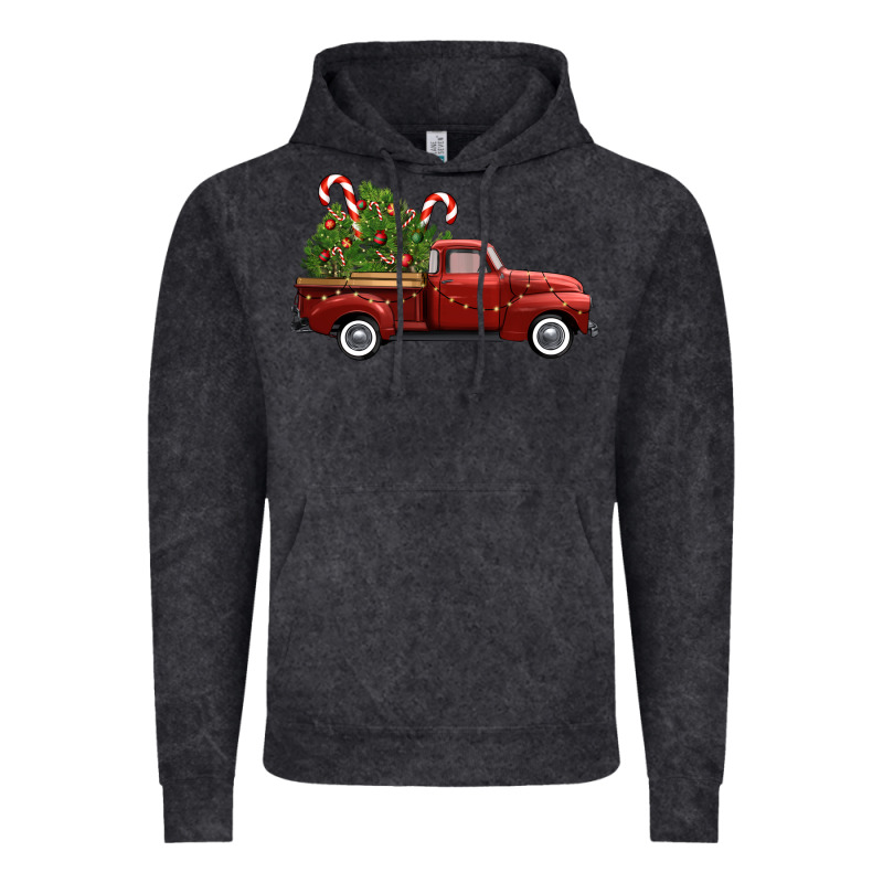 Christmas Trees Truck Vintage Hoodie by FaDigitalArtStudio | Teevron
