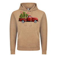 Vintage Coffee christmas trees truck Vintage Hoodie - FaDigitalArtStudio