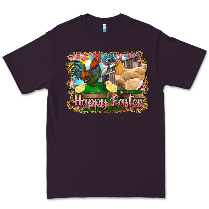 Happy Easter Rooster Chicken And Chick Premium Tee by RanaPortraitStore | Teevron