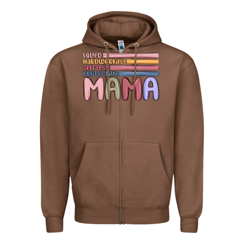 Mama Zipper Hoodie by MaliasSmallBusiness | Teevron