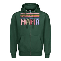 Sports Green mama Zipper Hoodie - MaliasSmallBusiness