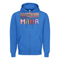 True Royal mama Zipper Hoodie - MaliasSmallBusiness
