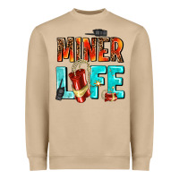 Mushroom miner life Heavyweight Sweatshirt - AdoDesignShop