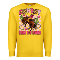 Lemon cowboy take me away Premium Sweatshirt - LillyAllenDesigns