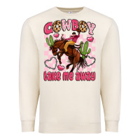 Sandshell cowboy take me away Premium Sweatshirt - LillyAllenDesigns