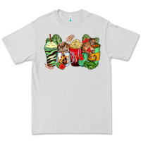 Dove Grey tiger coffee cups Premium Tee - Zillion Design Studio