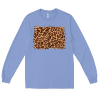 Colony Blue leopard background Long Sleeve Tee - BarkalooDesign