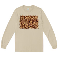 Mushroom leopard background Long Sleeve Tee - BarkalooDesign
