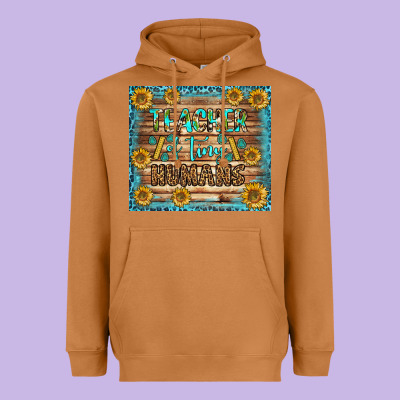 Teacher Of Tiny Humans Tumbler Heavyweight Hoodie Designed By Bundleandbundleshop