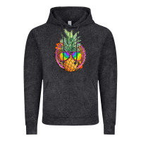 Vintage Black pineapple and glasses Vintage Hoodie - JahusDesignShop