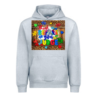 Heather Grey think before you judge Urban Hoodie - CowGirlArtShop